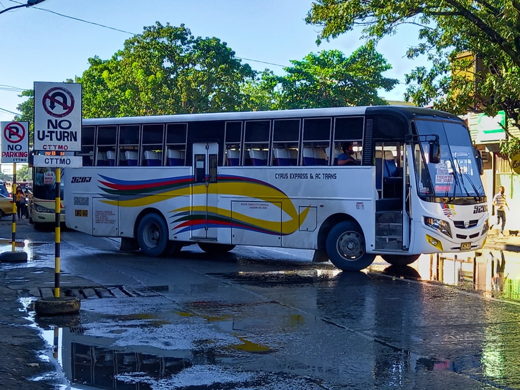 Cyrus Express & AC Trans bus